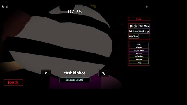 как забагать бота на карте MANSION-особняк в пигги роблокс / piggy roblox смотреть онлайн