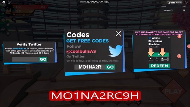 NEW UPDATE CODES [⭐ SEASON 2] ALL CODES! Anime Dimensions Simulator ROBLOX | 30 AUGUST 2022 смотреть онлайн