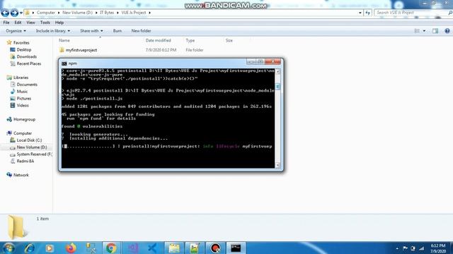 How to installed and run vue js project #1 смотреть онлайн