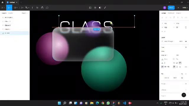 HOW TO MAKE GLASS EFFECT IN FIGMA | FIGMA TUTORIAL смотреть онлайн