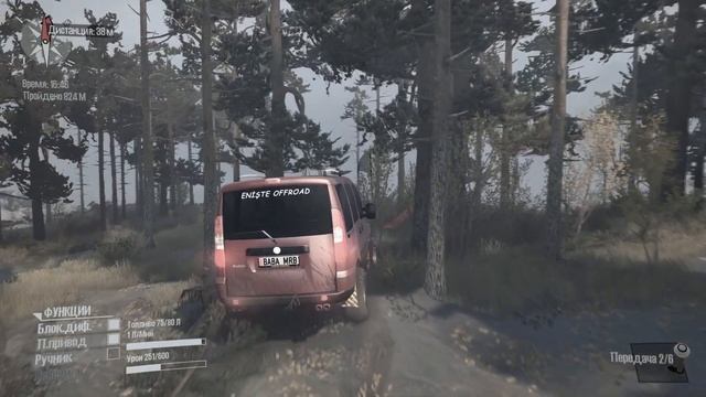 SpinTires: MudRunner - Прохождение карты 