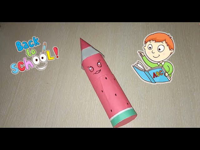 Пенал для школьных принадлежностей//мастер класс смотреть онлайн