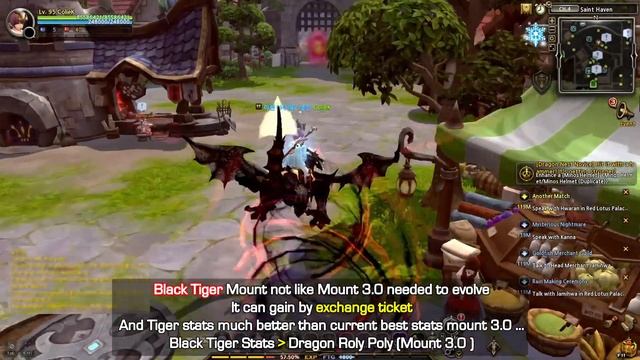 New Mount : Black Tiger / No need to Evolve; Best Stats by far / Dragon Nest Korea (2022 August) смотреть онлайн
