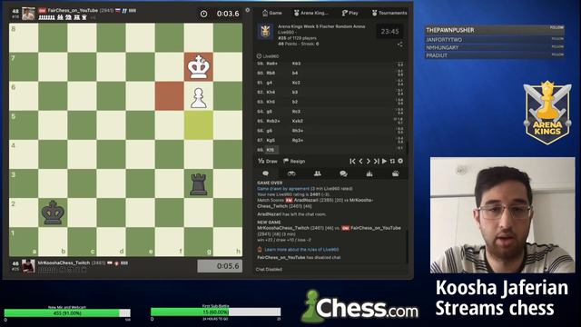 Can I survive against Super GM's in Chess 960? смотреть онлайн