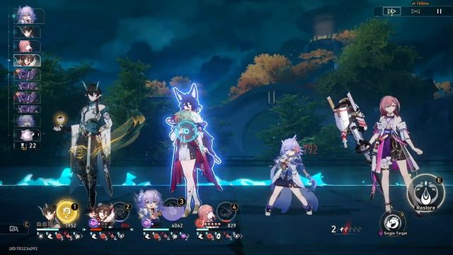 E3 Hanya X E6 Sushang & E0 Imbibitor Lunae HyperCarry Memory Of Chaos Stage 10 | Honkai: Star Rail смотреть онлайн
