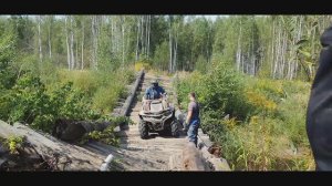 Квадро поход 370 км по тайге и болотам на Stels guepard и CF MOTO X1000