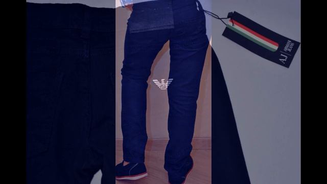 Брендовые синие школьные джинсы Armani для мальчиков 6-14 лет. Турция, хлопок. www.child-brand.com смотреть онлайн