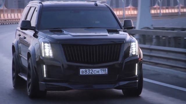 Cadillac Escalade в уникальном обвесе!
