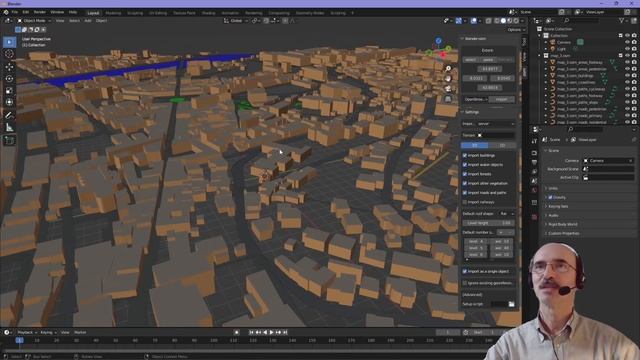 Open Street Map in Blender / Unity Game Dev смотреть онлайн