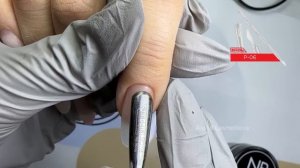 Твердый Гель Лак / Градиент на ногтях. Как сделать градиент / Маникюр / Наращивание на нижних форма