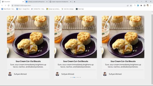 How to Create HTML, and CSS Slider using Swiper JS | Swiper Customizable In One Video | HTML Slider смотреть онлайн