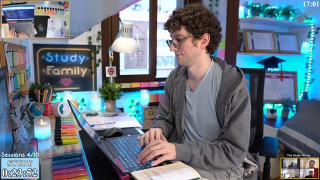 STUDY WITH ME LIVE POMODORO | 12 HOURS STUDY CHALLENGE ✨ Harvard Student, Relaxing Rain Sounds 📖 смотреть онлайн