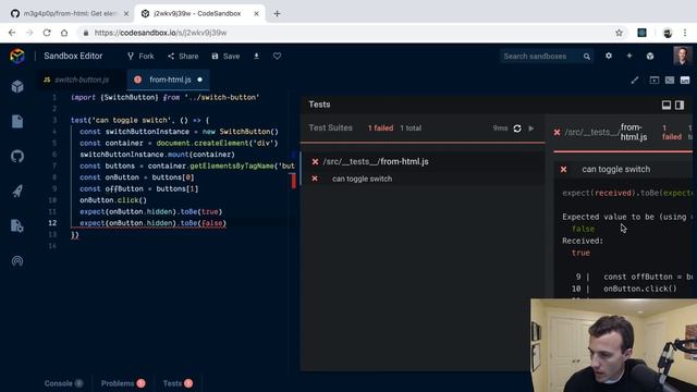 Create a "from-html-testing-library" using dom-testing-library смотреть онлайн