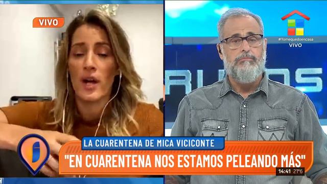 Viciconte: "Es difícil convivir las 24 hs con tu pareja" смотреть онлайн