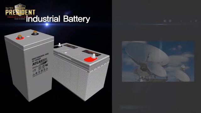 Презентация аккумуляторов Super Рresident производства Atlas BX смотреть онлайн