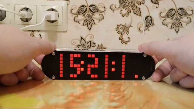 Часы DS3231, Настольный будильник с ЖК-матрицей. DIY LED Dot Matrix DS3231 Alarm Desktop Clock. ч.2