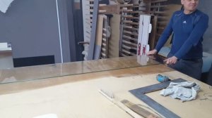 Как резать каленое стекло