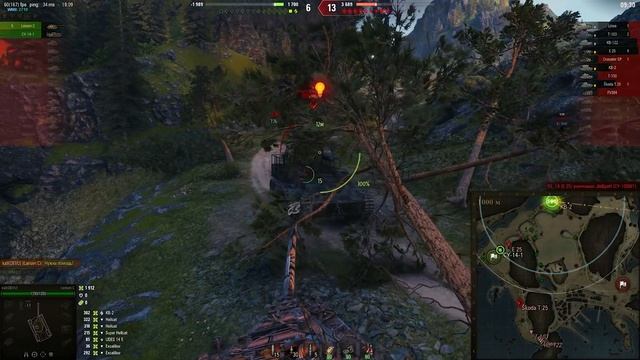 Бой один из миллиона! Уничтожил 14 танков. Игра world of tanks пройдена на 100% Расейняя Lansen C смотреть онлайн