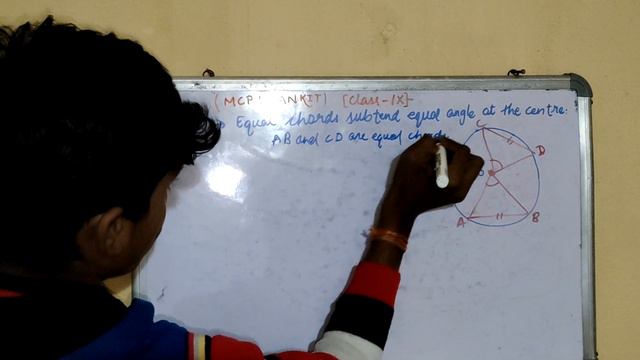 THEOREM - CLASS 9... equal chords subtend equal angle at the centre. ⭕ смотреть онлайн