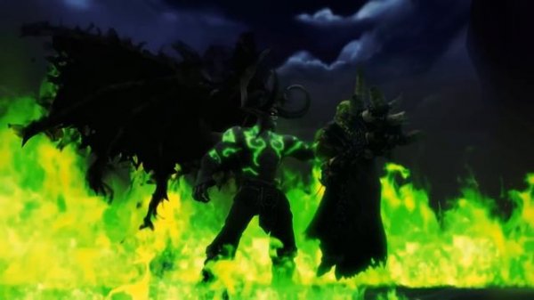 Illidan Kills Gul'dan Cinematic - WoW Legion Nighthold Ending