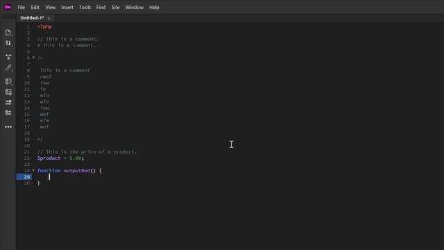 PHP Single Line and Multiline Comments смотреть онлайн