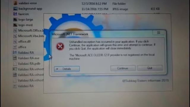 Mengatasi Error pada APLIKASI Desktop EMIS PENDIS RA 2016/2017 смотреть онлайн