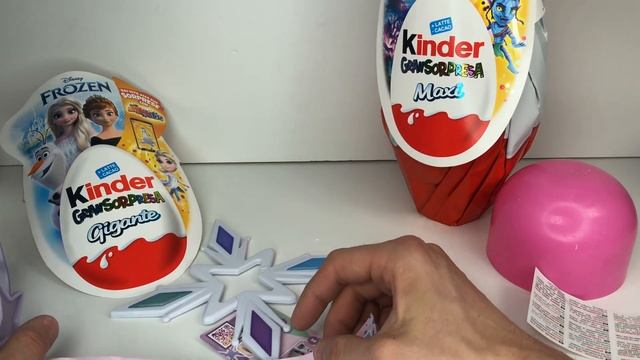 2023 Kinder FROZEN AVATAR Гигансткие Пасхальные Киндер Сюрпризы 320Kinder Überraschung Ostern Easte смотреть онлайн