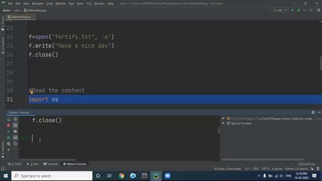 python File handling | file operations in python | learn python | reading writing create file -Hind смотреть онлайн