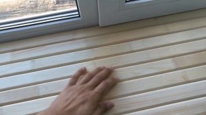 Делаем накладной подоконник