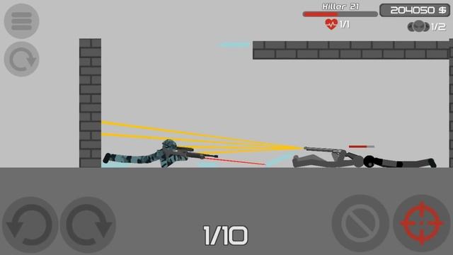Stickman Backflip Killer 5 Android Gameplay Part 5 Guns смотреть онлайн