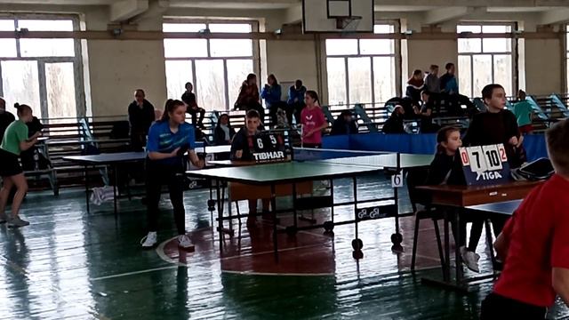 Хритина Vs Дерлюк, 16.04.2021, настольный теннис Никополь смотреть онлайн