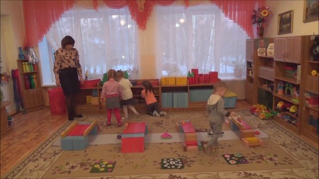 Индивидуальная работа по конструированию в младшей группе №8; воспитатель: Пугачева Е. В. смотреть онлайн