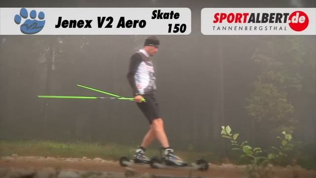 Jenex V2 Aero 150 Skating Cross Rollerskis offered by www.sportalbert.de смотреть онлайн