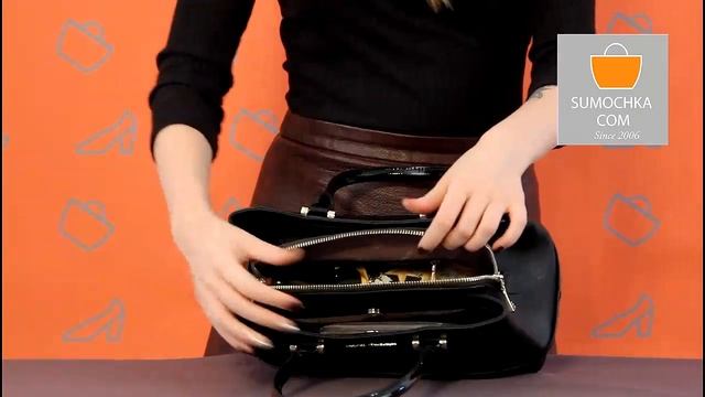 Классическая сумка Fiato Dream 6005 safiano black смотреть онлайн