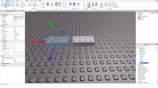 How to make blocks not collide with each other ( go through each other ) in ROBLOX creator! | ROBLO смотреть онлайн