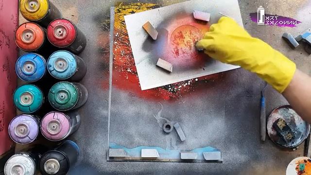 Spray paint art. Shadow animal. Тень животного. Art.balonnn #spraypaintart смотреть онлайн