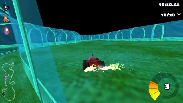 SuperTuxKart 1.0 [git] - Playing 20 Laps Nostalgia vs lags and online bots смотреть онлайн