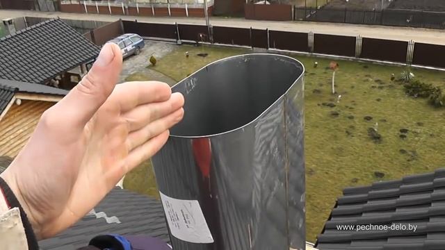 68 Гильзовка дымохода. Подключение топки nordiсa. Сложные моменты. Печник Пинск. смотреть онлайн