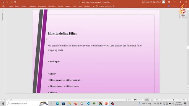 Servlet Filter смотреть онлайн
