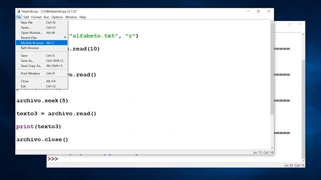 Python - Nivel 21 - Reto 5 - Métodos seek y tell смотреть онлайн