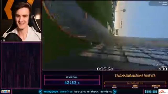 Trackmania Nations Forever by Wirtual in 1:06:52 - Summer Games Done Quick 2020 Online смотреть онлайн