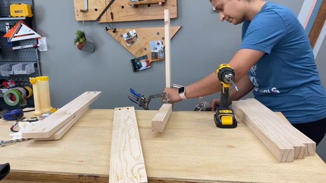EASY DIY Kids Desk With Storage And Chair - Beginner-friendly 1-Day Project!