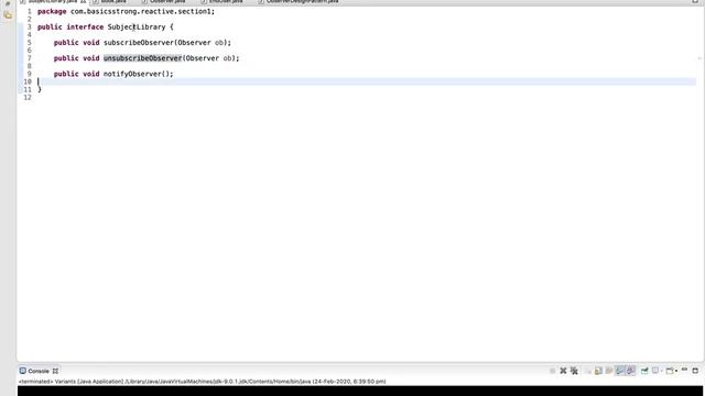 #2.6 Fundamentals 4 Observer Design Pattern | Reactive Programming in Java Using RxJava смотреть онлайн