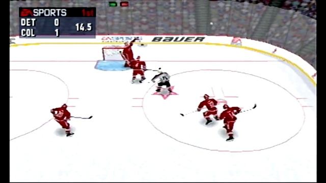 (PS1) NHL 99 Full Game Red Wings @ Avalanche смотреть онлайн