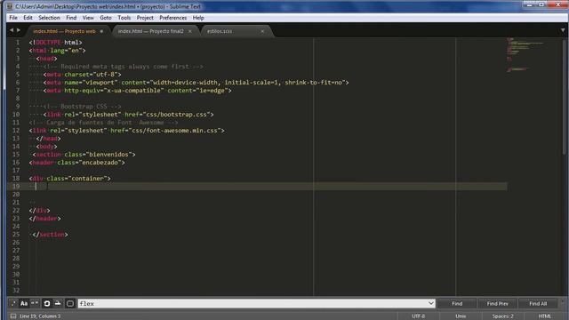 [Curso de Bootstrap 4] 2.3 Creando el encabezado de nuestro sitio con Bootstrap 4 смотреть онлайн