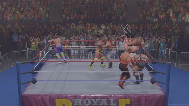 Tag Team Royal Rumble - WWE 2K23 смотреть онлайн