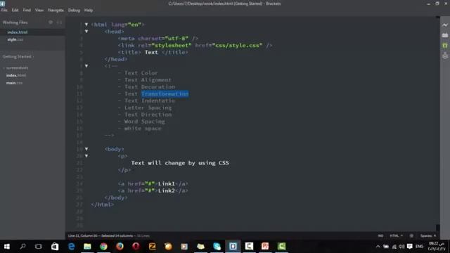 11 - ( CSS Tutorial ) Text Properties смотреть онлайн