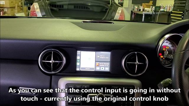Mercedes Benz R172 SLK Class - Touch Apple CarPlay Integrated