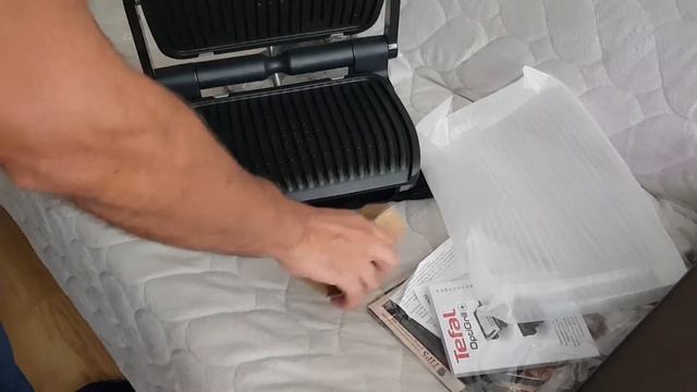 Unboxing Gratar Electric Tefal OptiGrill+ GC712834