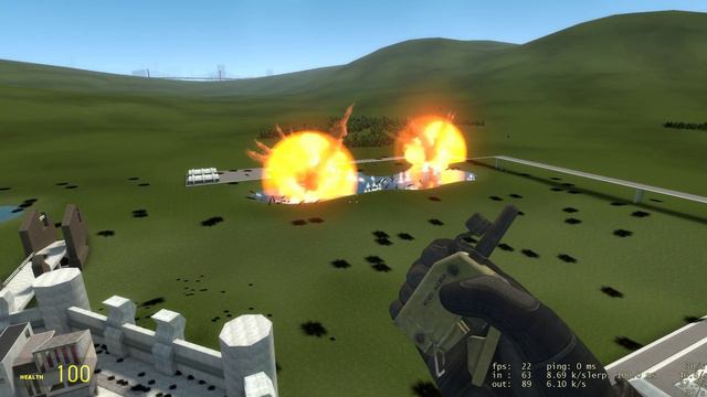 Garry's Mod Bomb Explosion смотреть онлайн